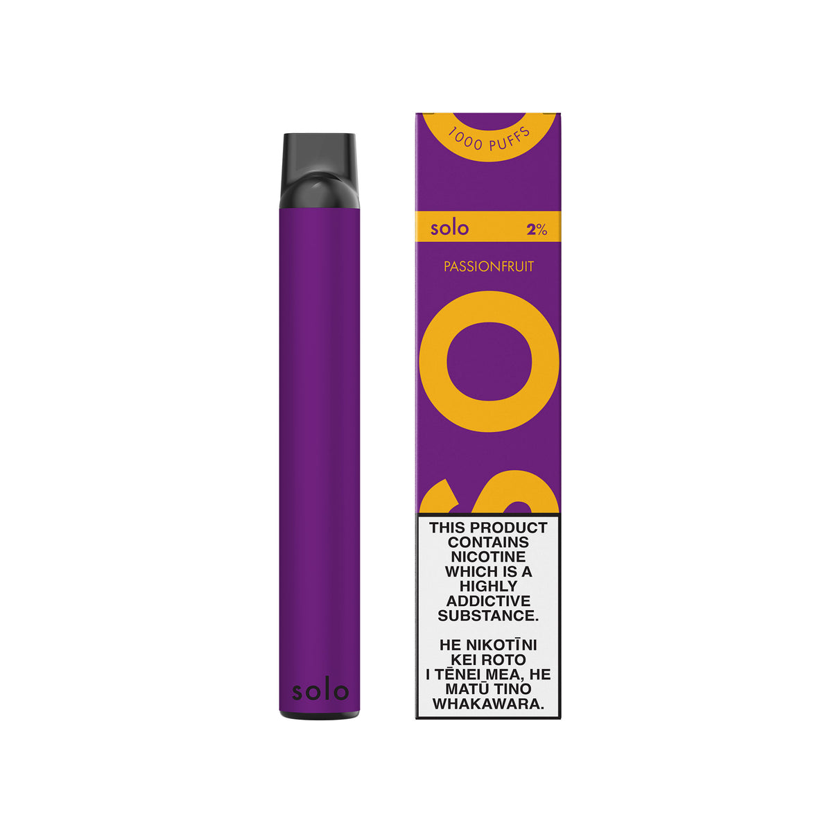 passionfruit solo disposable vape