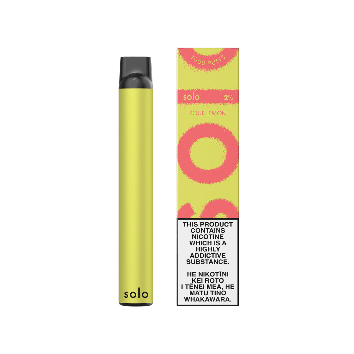 sour lemon solo disposable vape