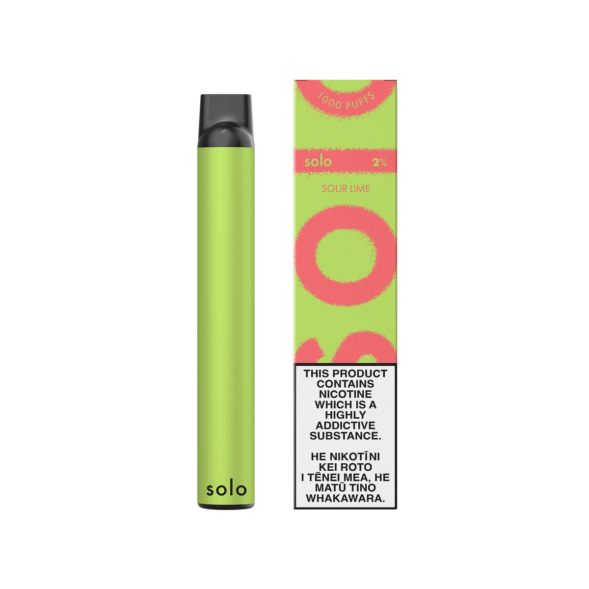 sour lime solo disposable vape