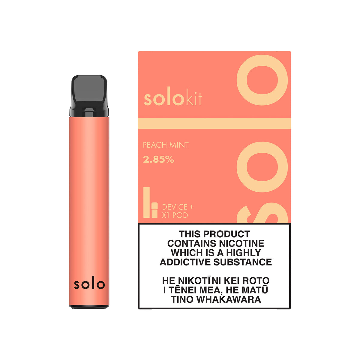 Peach Mint Solo Pod Kit