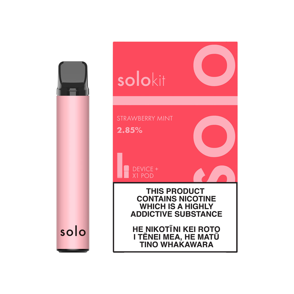 Strawberry Mint Solo Pod Kit