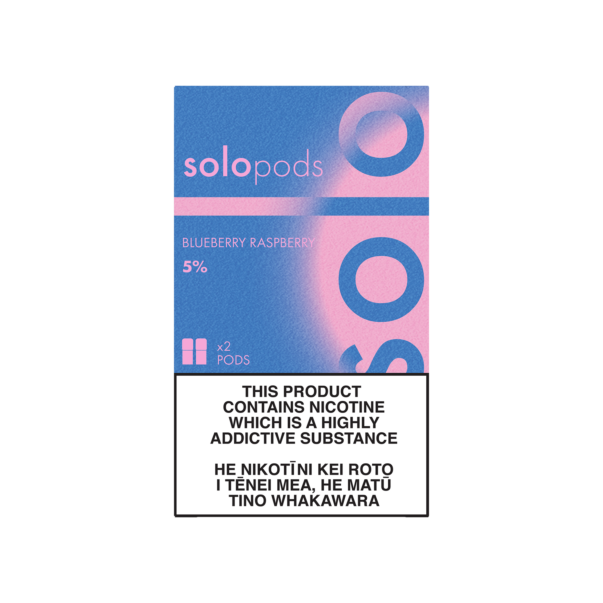solo replacement pod 2-pack blueberry raspberry 