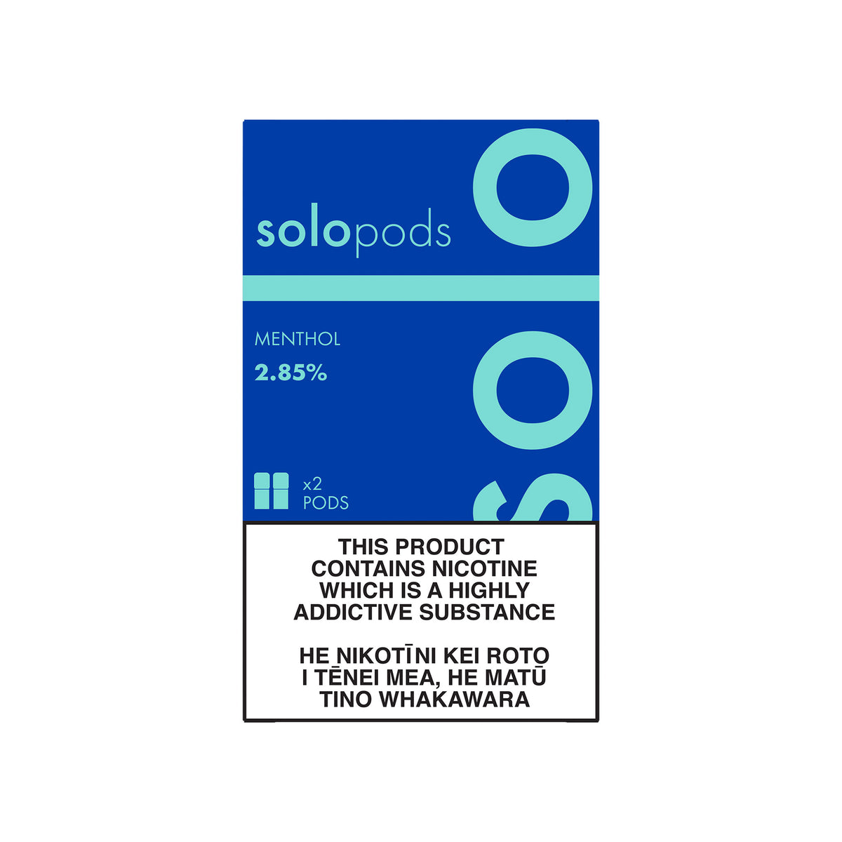 Menthol Solo Replacement Pod 2-Pack