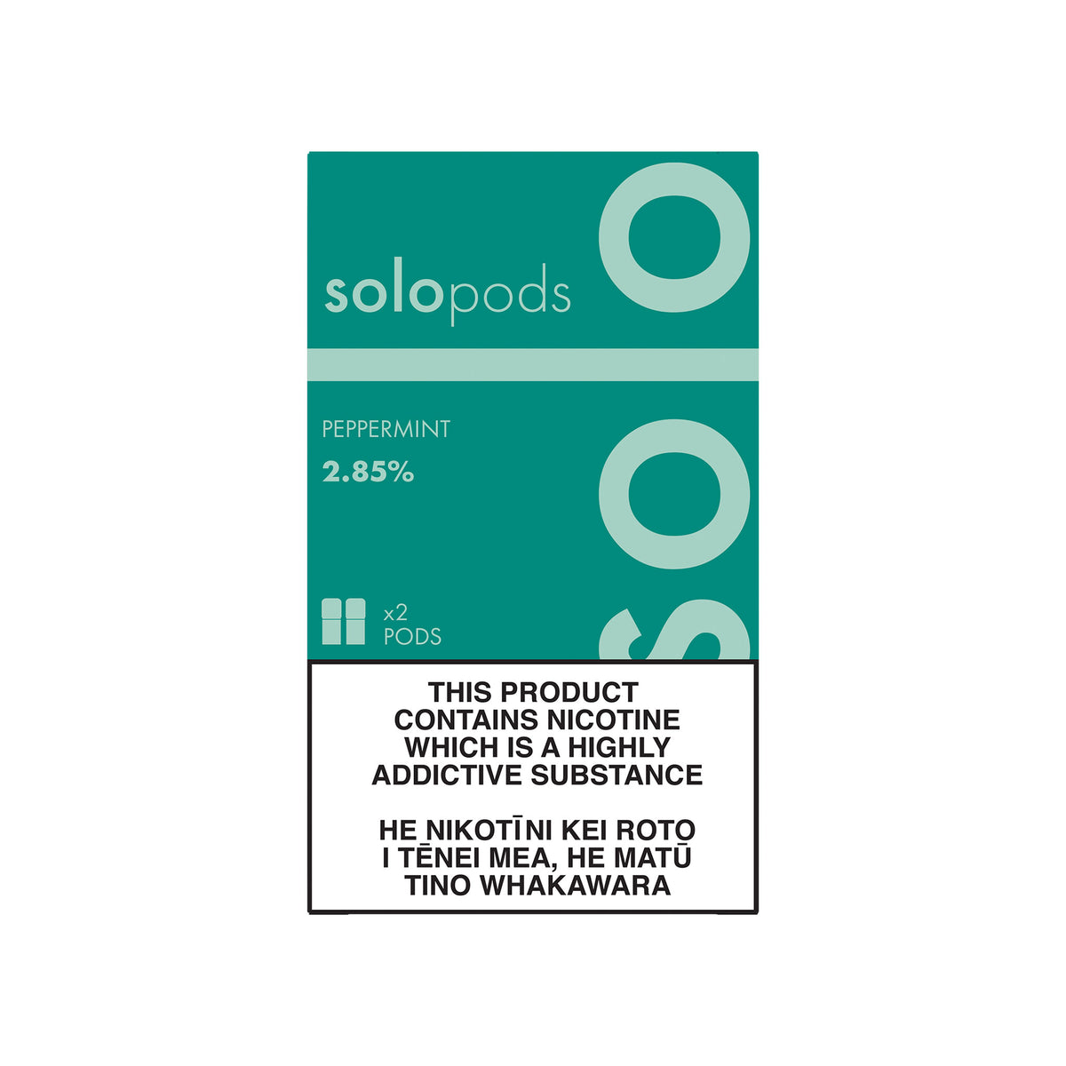 Peppermint Solo Replacement Pod 2-Pack