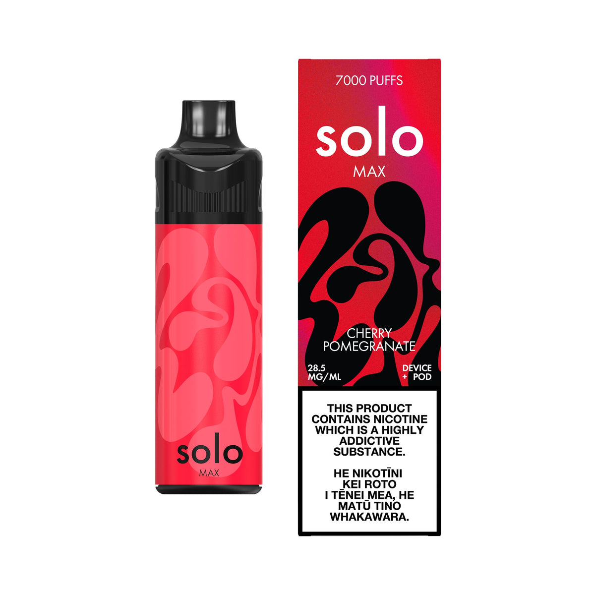 Cherry Pomegranate | solo MAX Pod Kit - Device + Replacement Pods