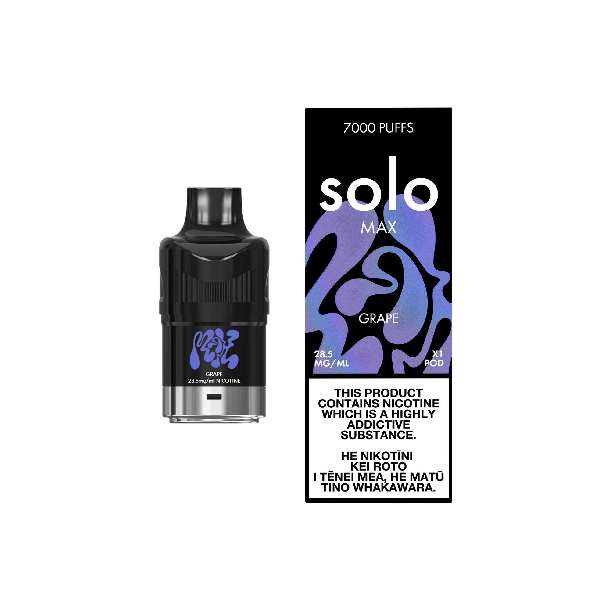 Grape | solo MAX Pod + Box