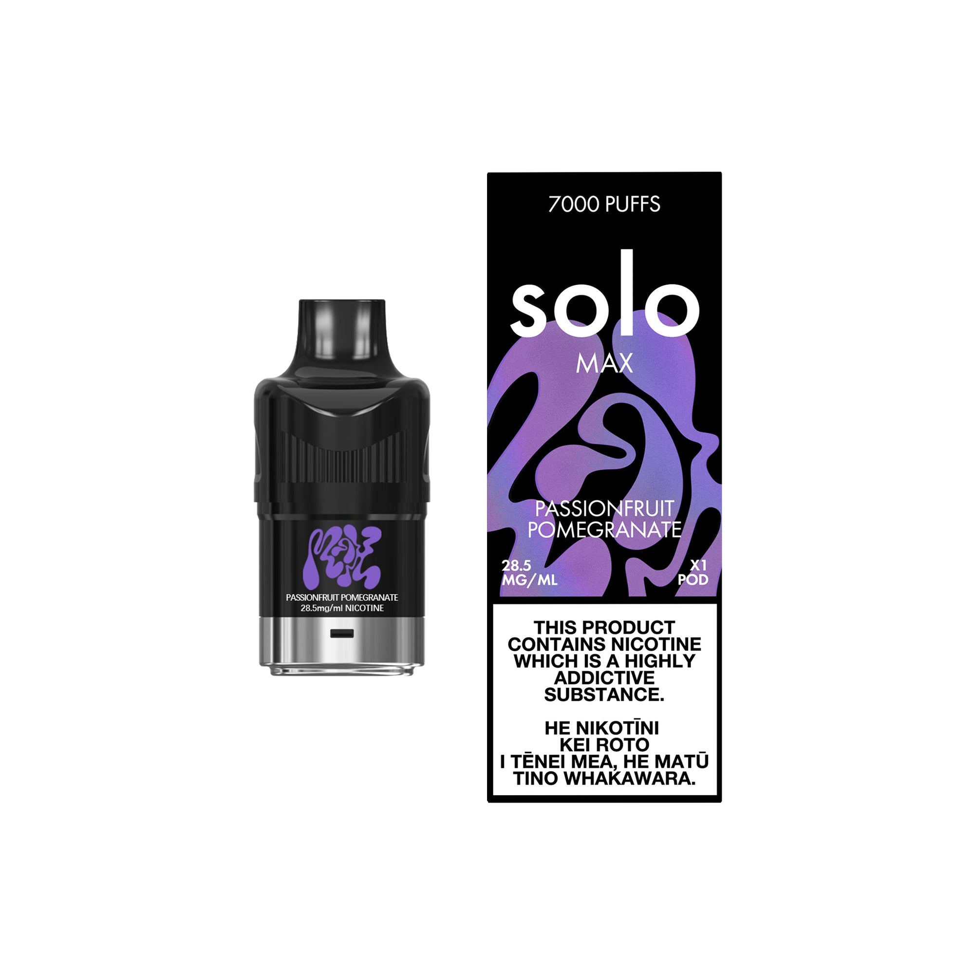 Passionfruit Pomegranate | solo MAX Replacement Pod + Box